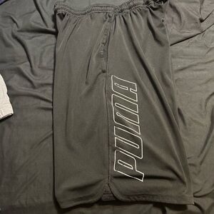 Black PUMA Shorts